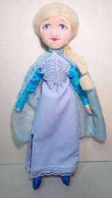 Эльза. Текстильная кукла